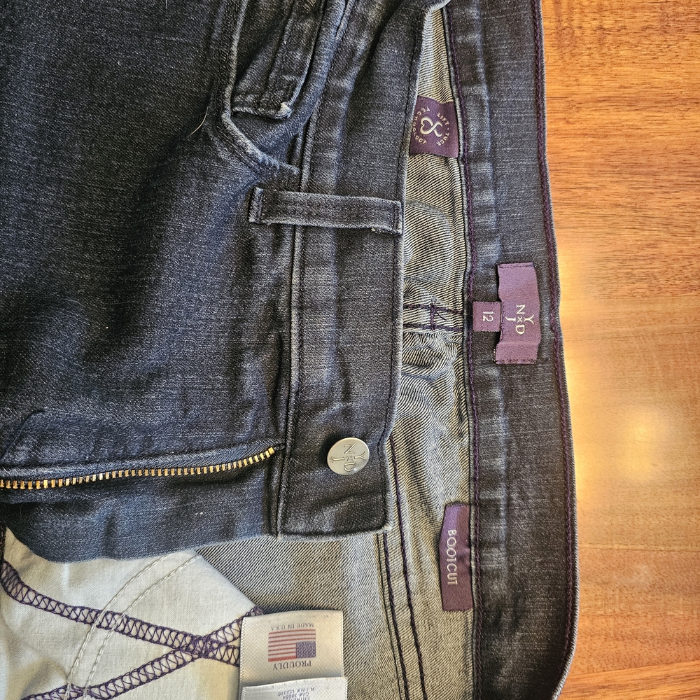 NYDJ Dark Wash Denim Jeans